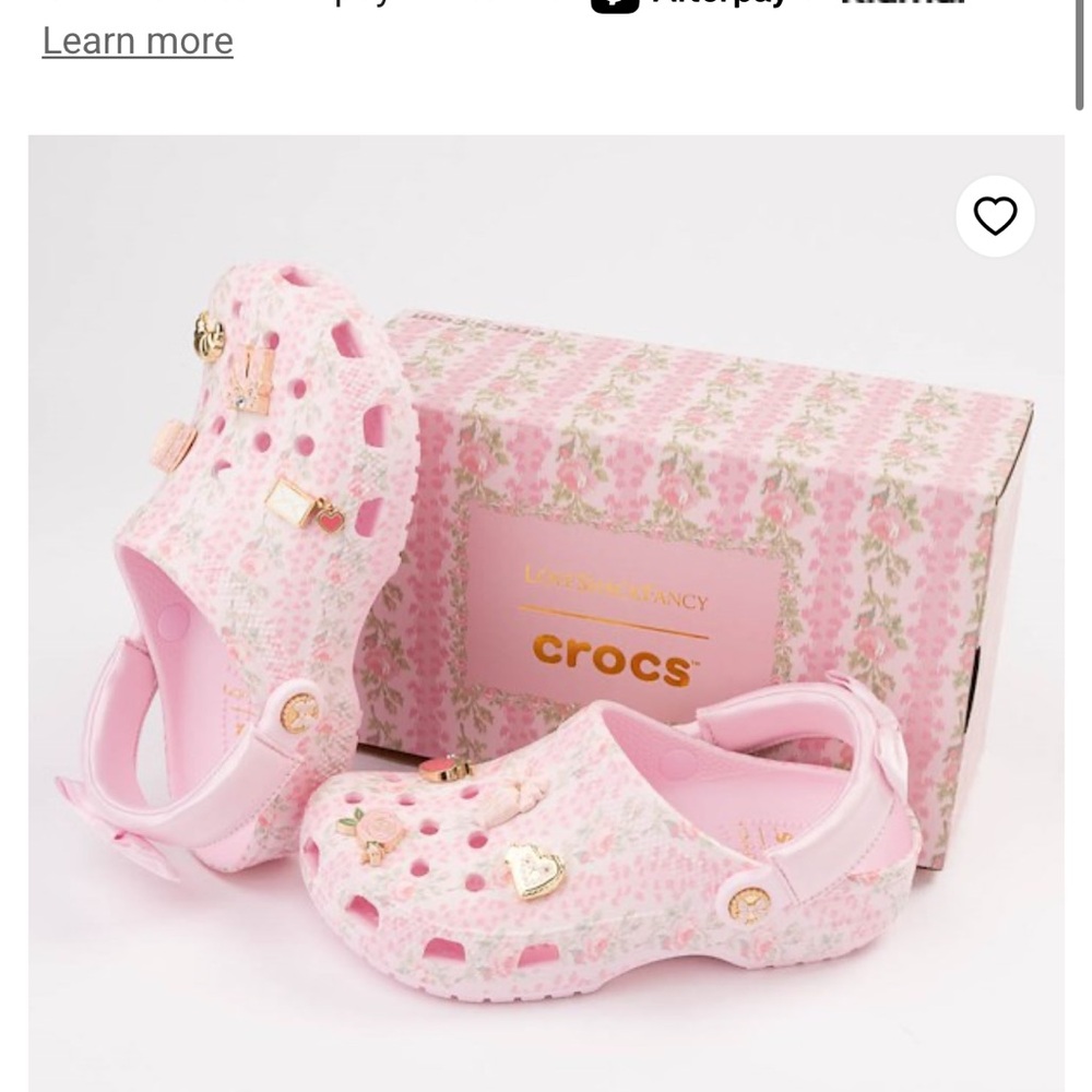 Crocs x LoveShackFancy Size Women’s 7 Classic Clog in Pink Floral